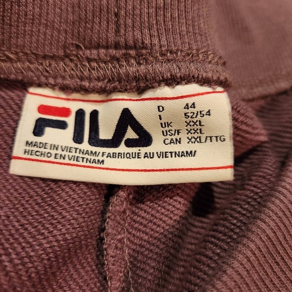 Purple FILA Sweatpants - Picture 4 of 4